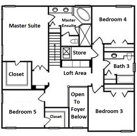 Floor Plan of the First Floor